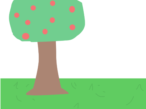 the apple tree