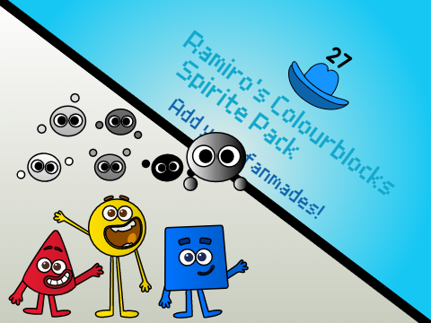Colourblocks spritepack