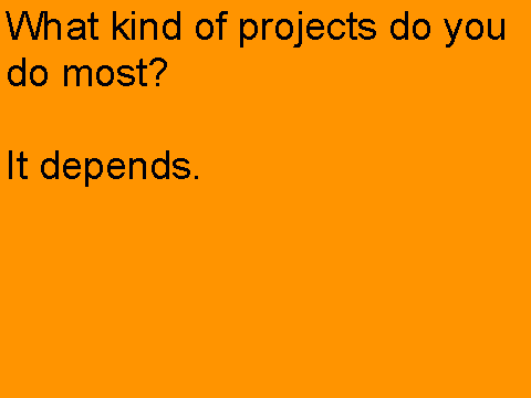 The scratch survey!