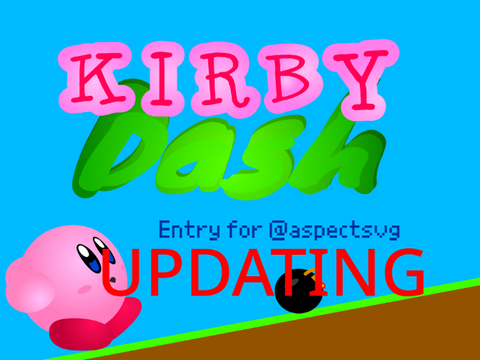Kirby Dash ~ (MOBILE FRIENDLY) Entry for @asceptsvg
