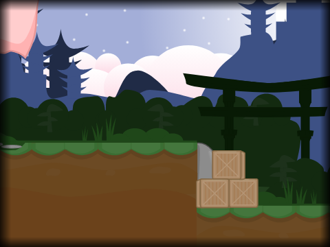 Ninja - A Scrolling Platformer
