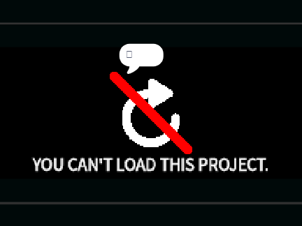 You can't load this project. (patched)