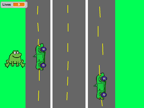 Frogger for school.