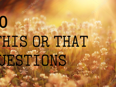 50 This or That Questions remix