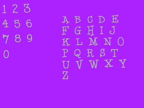 SCRATCH FONTS