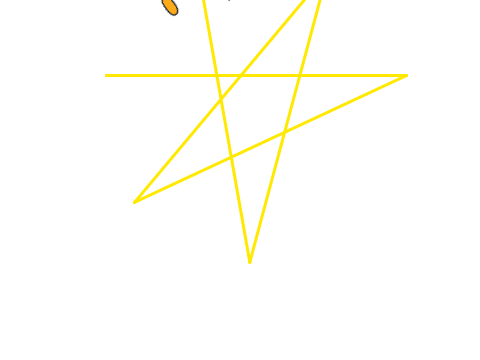 星書くやつ※雑いよ　製作時間1分