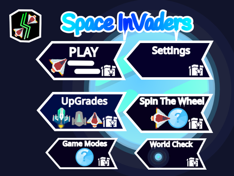 Space InVaders | 4.45k+ blocks. (My Biggest Game ever made)