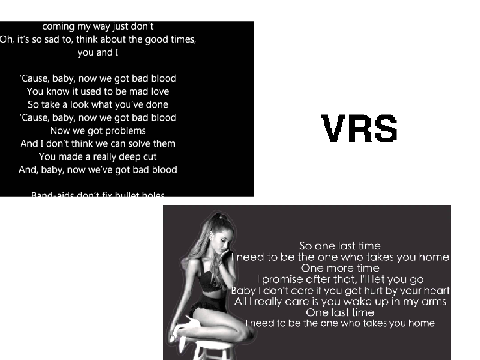 Bad Blood vrs 1 Last Time
