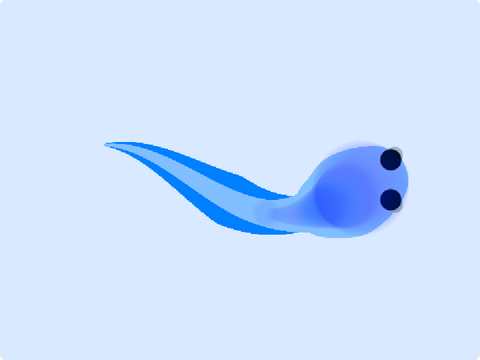 Blue Tadpole