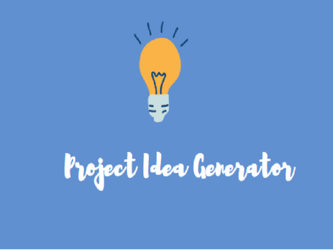 Project ideas generator
