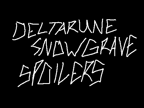"Why are you wearing... My watch?" // Deltarune