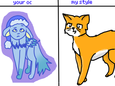 I'll draw your OC remix