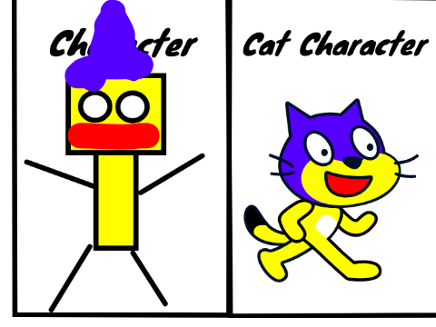 Character-Cat Character Marge Simpson