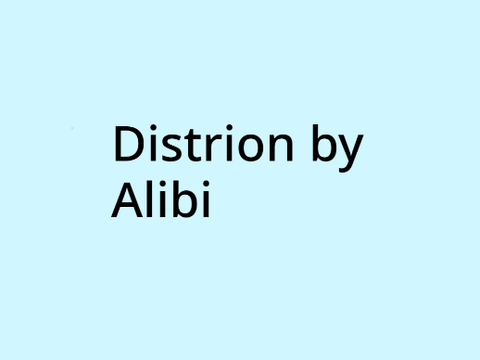 Distrion by Alibi 
