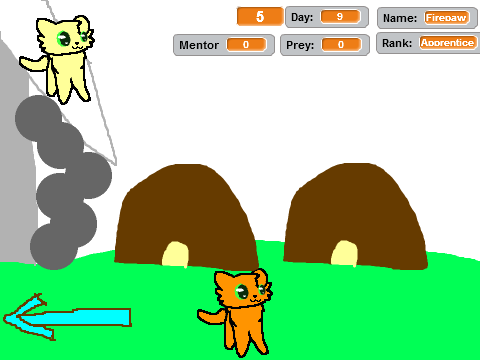 Warrior Cat Game 1.0
