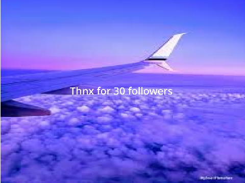Thnx for 30 followers <333333