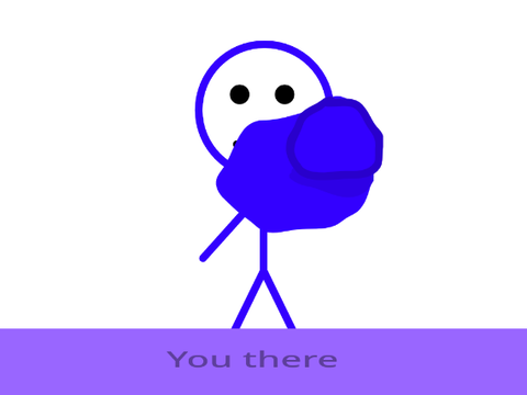 you there