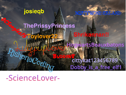 Sign if you want togo to Hogwarts