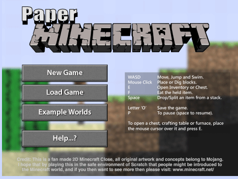 Paper Minecraft v11.3 (Minecraft 2D) remix-3