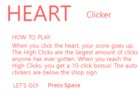 Heart Clicker - Mobile Friendly