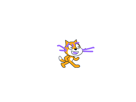 The Running Ugly Cat
