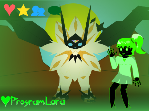 Dusk Mane Necrozma Vector