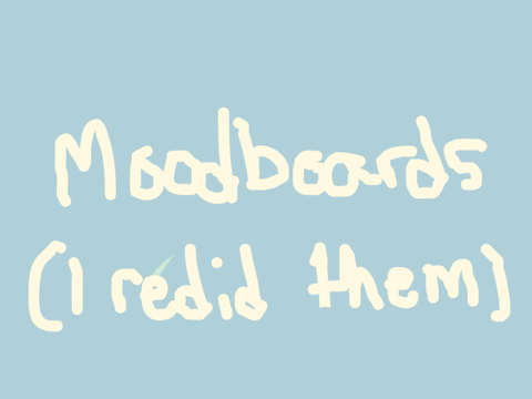 My moodboards- F2u with credit