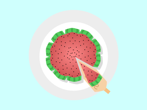 Watermelon Cake
