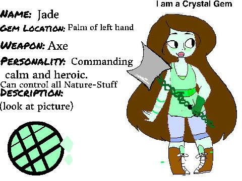 Jade- Steven Universe RP Character 