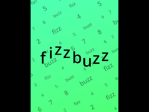 - f i z z b u z z -