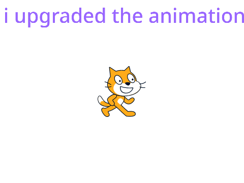 i upgraded the animation