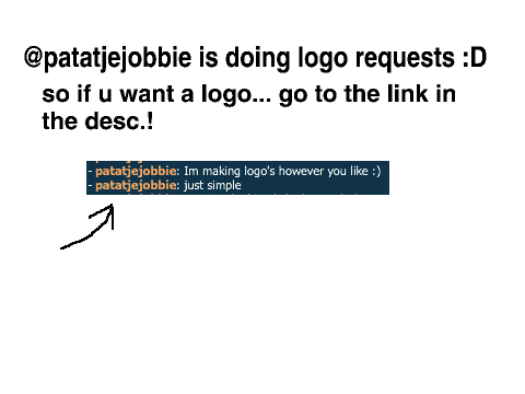 @patatjejobbie is making logos :D