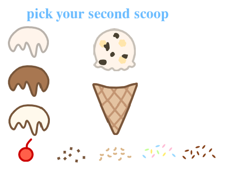 ice cream maker! - bluebell edition