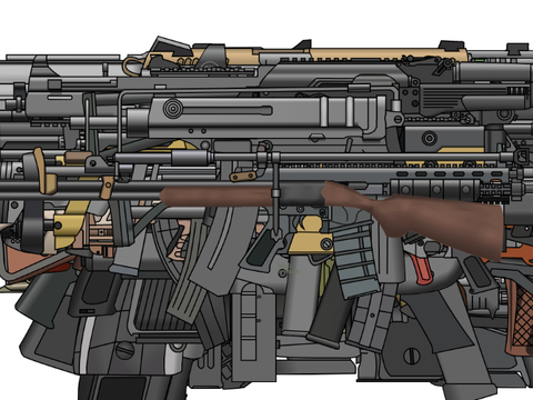guns from @MC_player_Jerry_W (1/16/23)