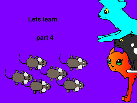 Thunderclan's life part 4: Let's learn