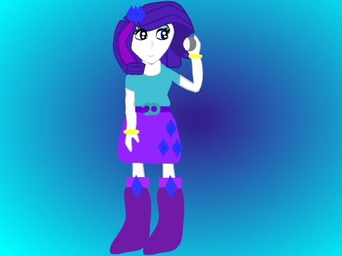 Rarity Equestria Girls Speed Draw