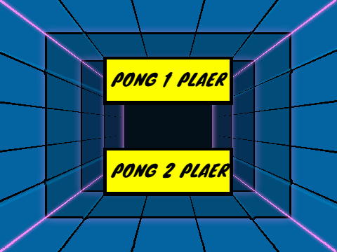 PONG 1 OR 2 PLAYER