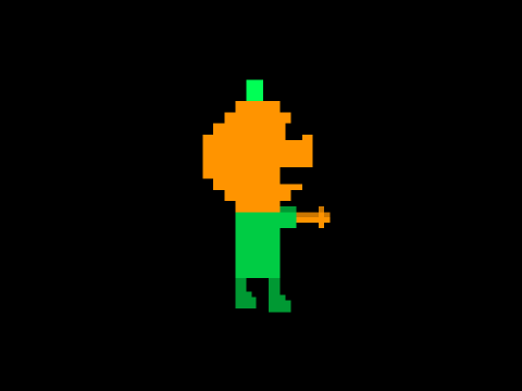 pumpkin man