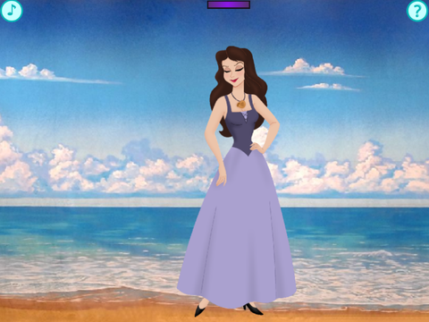 Vanessa from Little Mermaid, Dress up.