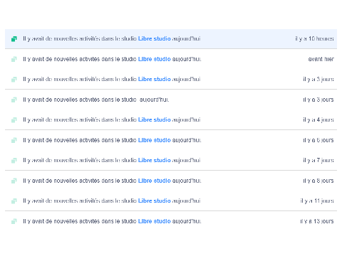 Nos derniers messages XD