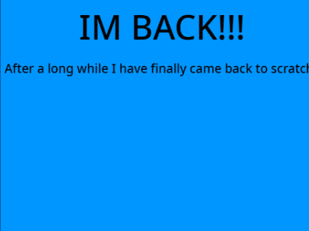 Im Back