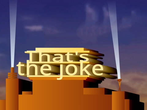 that’s the joke