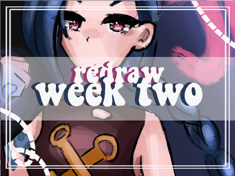 jinx fanart / redraw: week two
