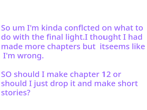 About the Final LIght 