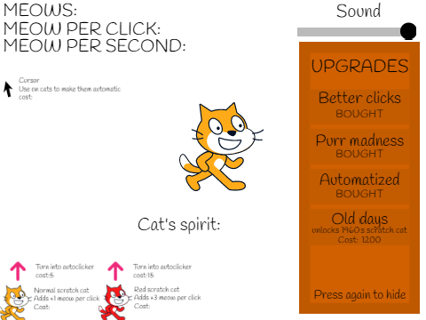Cat clicker