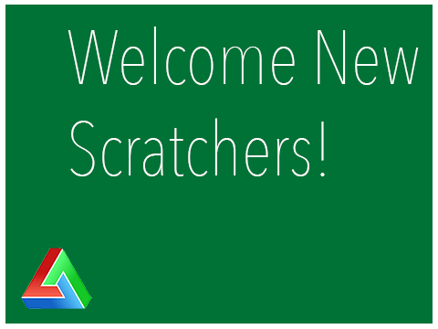 Welcome New Scratchers!