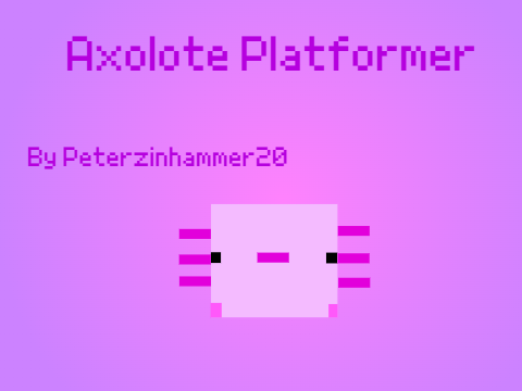 Axolotl Platformer (Remake) - #Minecraft - #PlatformerGames - #Peterzinhammer20