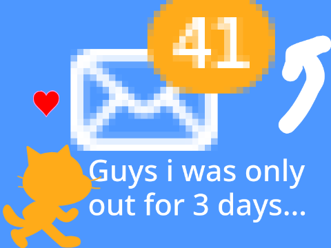 I was out for only 3 days...