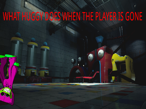 What Huggy does when the player is gone
