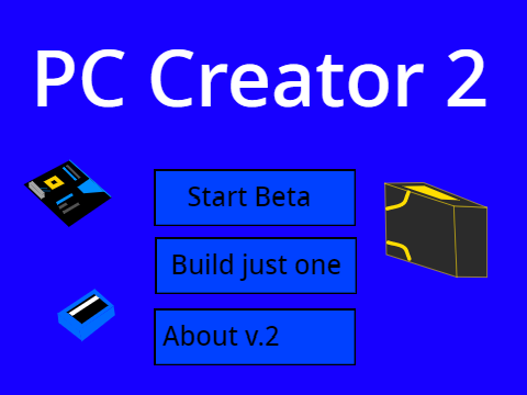 PC creator 2 alpha